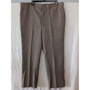 2 Pairs of Vintage Haggar Slacks Brown and Blue New Made in USA Men's Size 40